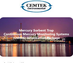 Cemtek Literature on Mercury Sorbant Trap Solution